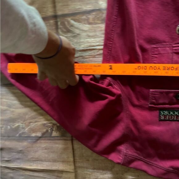 VTG 90s Tommy Hilfiger Ranger Expedition Patch Button Up Outdoors Hiking Shirt - Picture 10 of 10